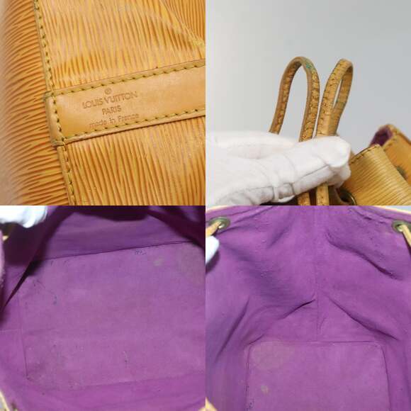 LOUIS VUITTON Epi Petit Noe Shoulder Bag Yellow M44109 - Picture 11 of 12